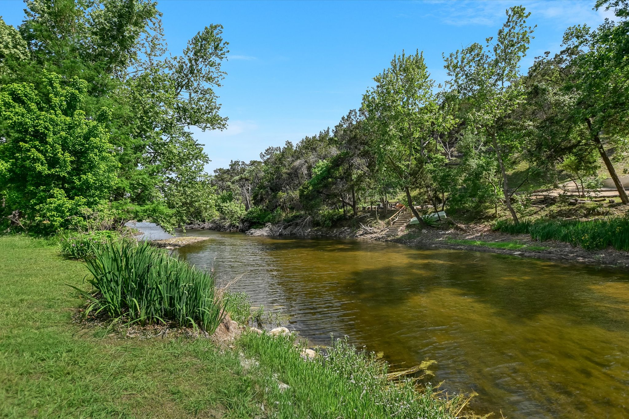 505 Deer Lake Road Wimberley, TX 78676 - Photo 3 of 38 600 ft Lone Man Creek