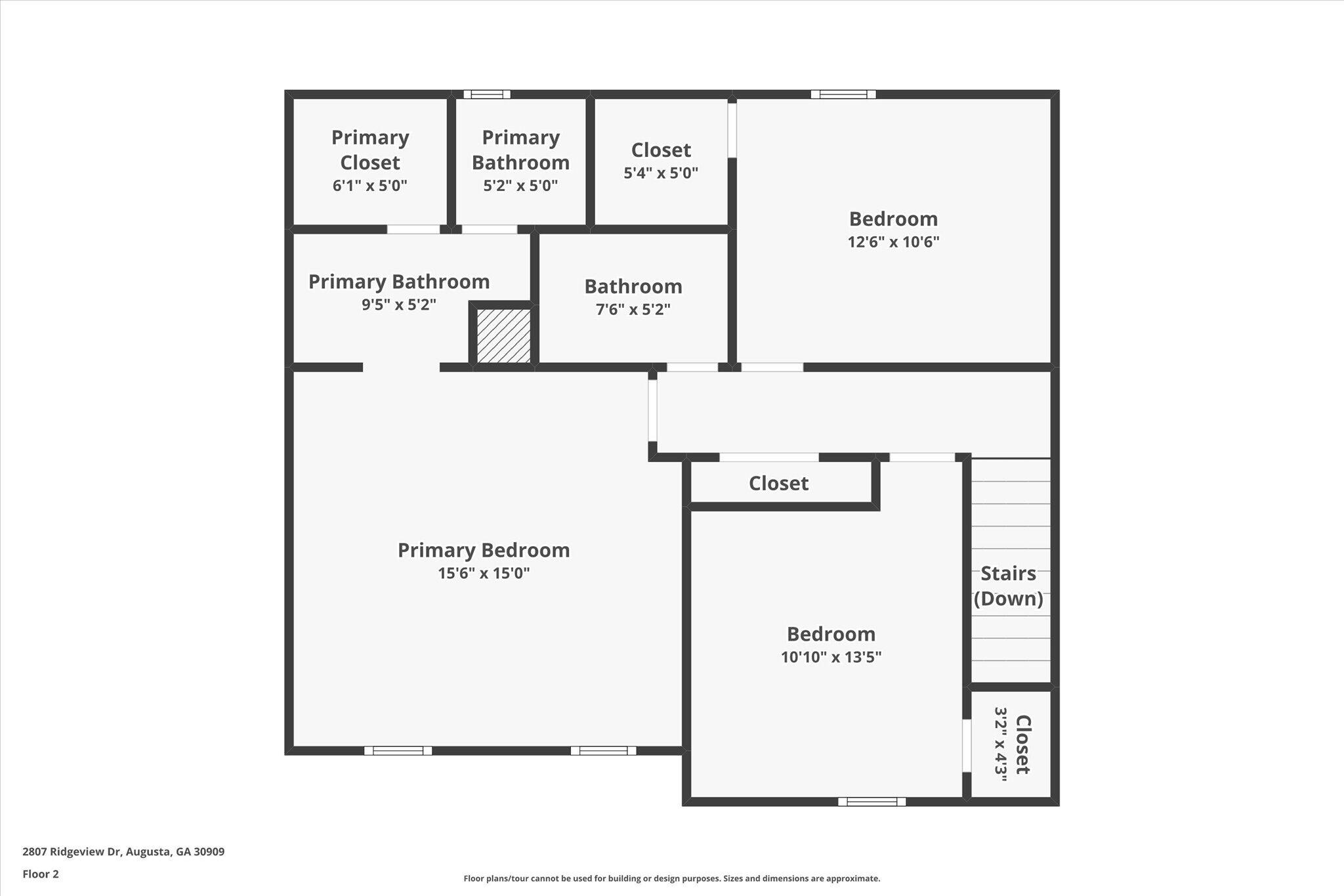 2807 Ridgeview Drive Augusta, GA 30909 - Photo 46 of 46 03-Floor-2