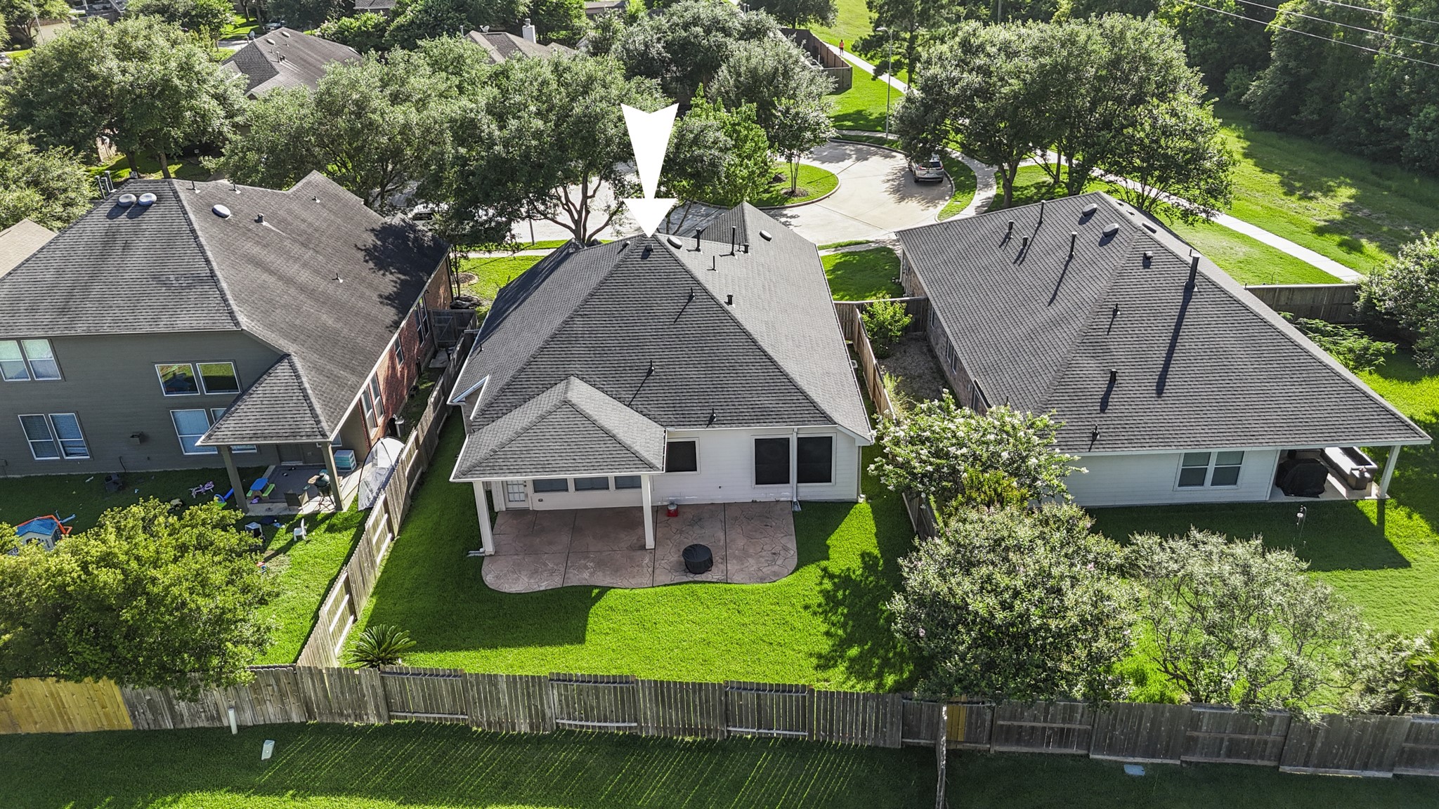 20014 Queens Oak Court Spring, TX 77379 - Photo 35 of 49 an aerial view of a house