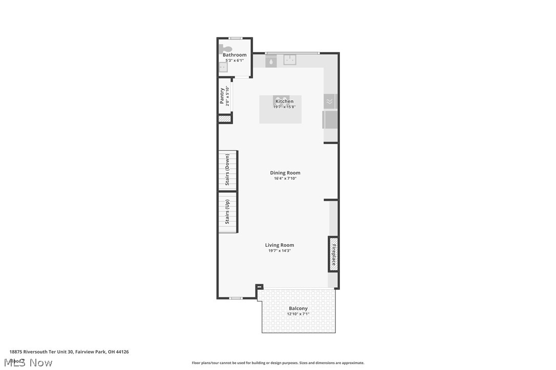 18875 Riversouth Fairview Park, Unit 30 Cleveland, OH 44126 - Photo 36 of 39 Floor plan