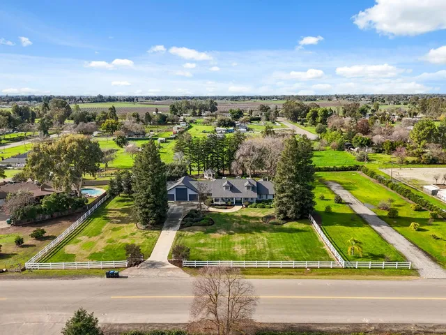 a view of swimming pool from window