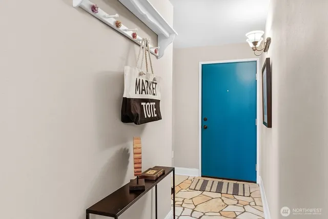 a front view of a house with a garage