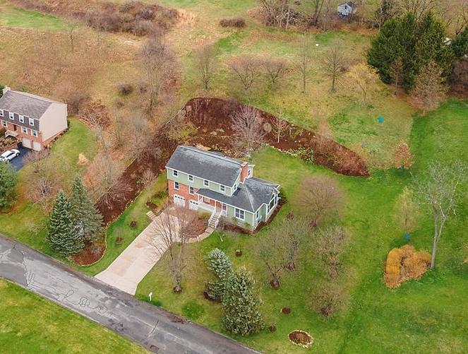 32 Canter Drive Sewickley, PA 15143 - Photo 24 of 25 an aerial view of a house with a yard
