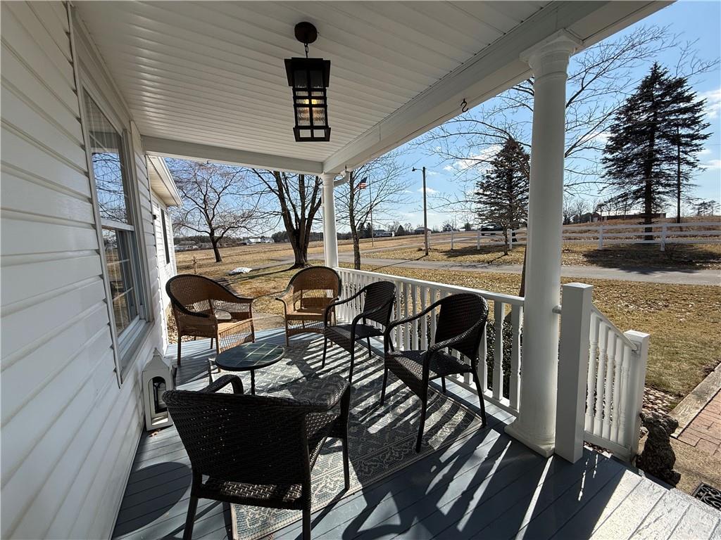 172 Valley Road Cranberry, PA 16319 - Photo 11 of 50 a view of a balcony chairs and dining table