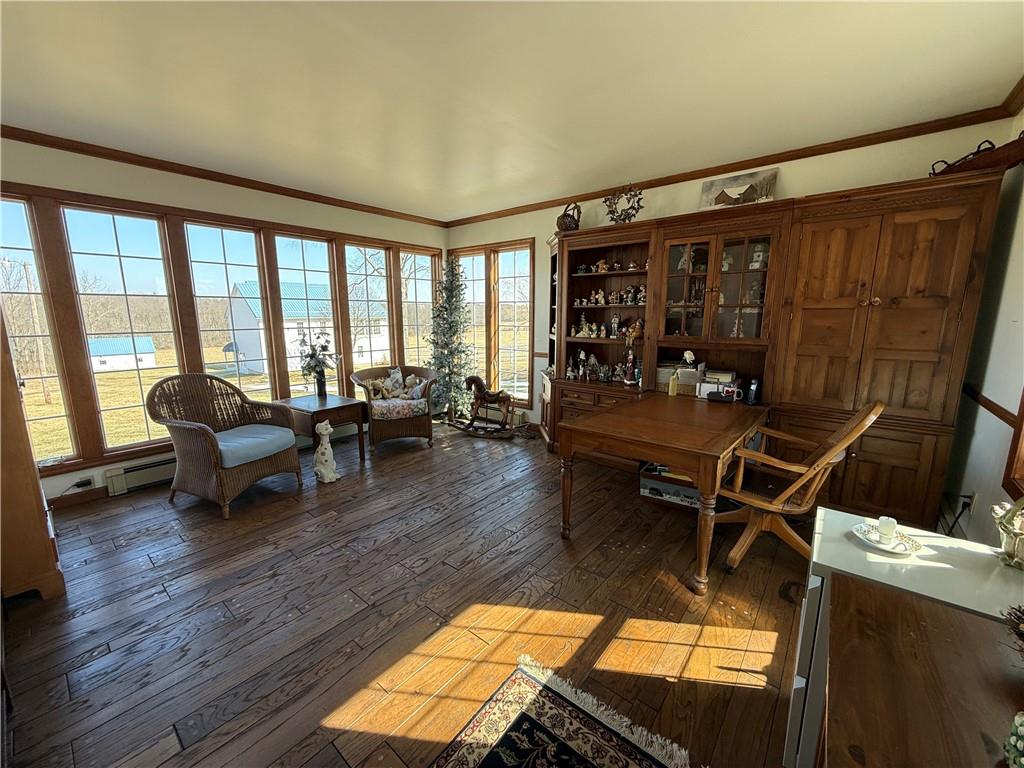 172 Valley Road Cranberry, PA 16319 - Photo 15 of 50 a living room with furniture and a floor to ceiling window