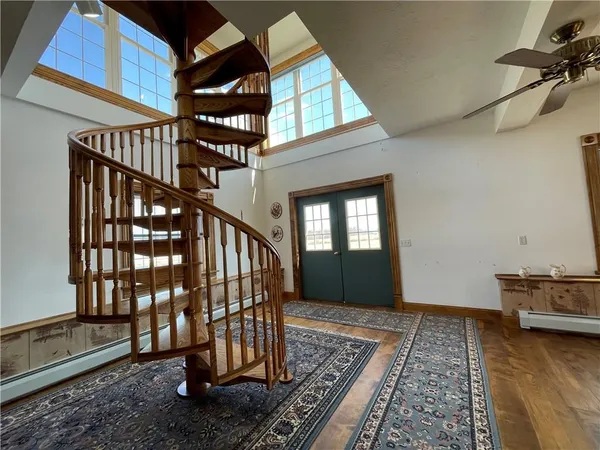 a view of an entryway