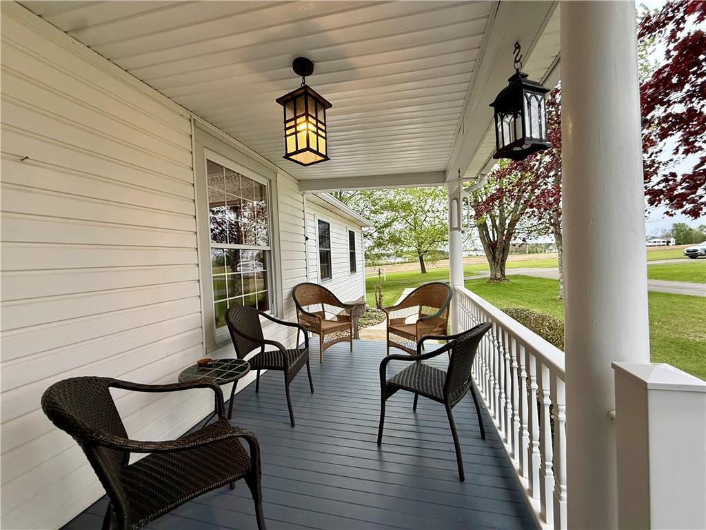 172 Valley Road Cranberry, PA 16319 - Photo 10 of 50 a view of a chairs and table in the balcony