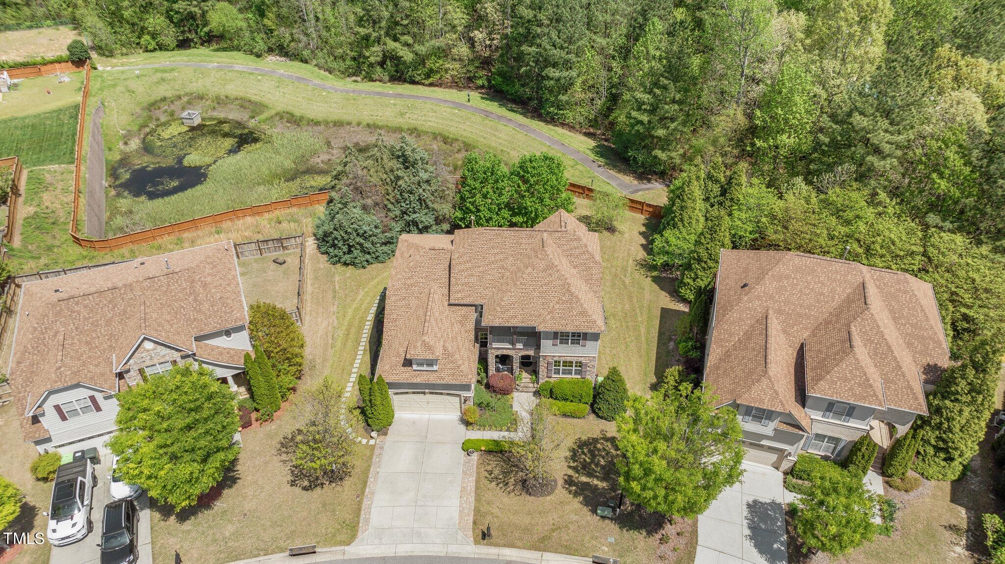 2711 Kinsley Place Raleigh, NC 27616 - Photo 72 of 77 Aerial View-Neighborhood