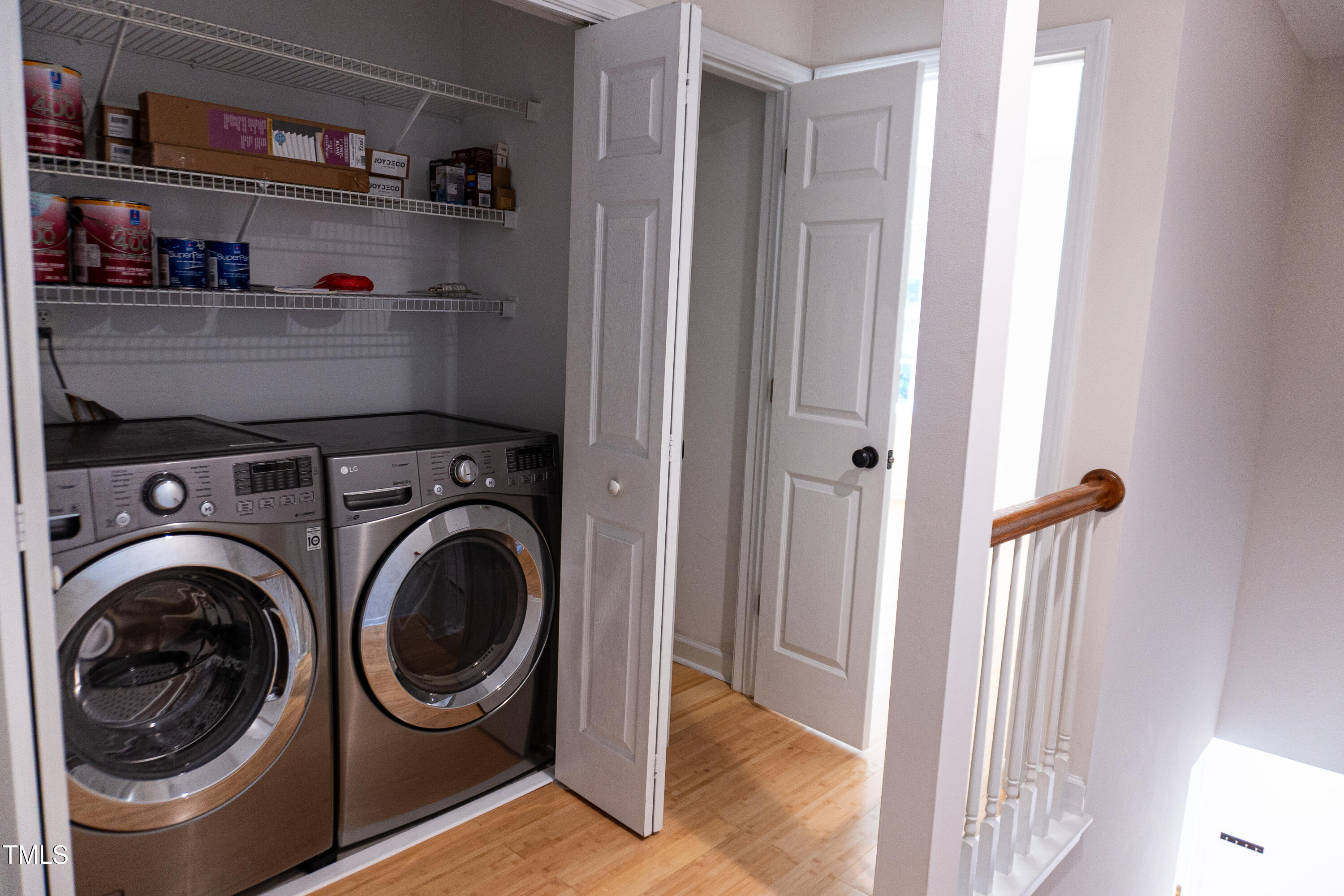 2271 Trailwood Valley Circle Raleigh, NC 27603 - Photo 18 of 36 a view of walk in closet with clothes and shoes