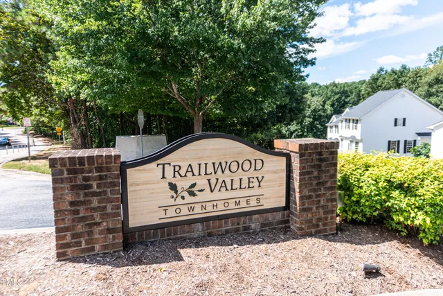 a sign on the side of a building