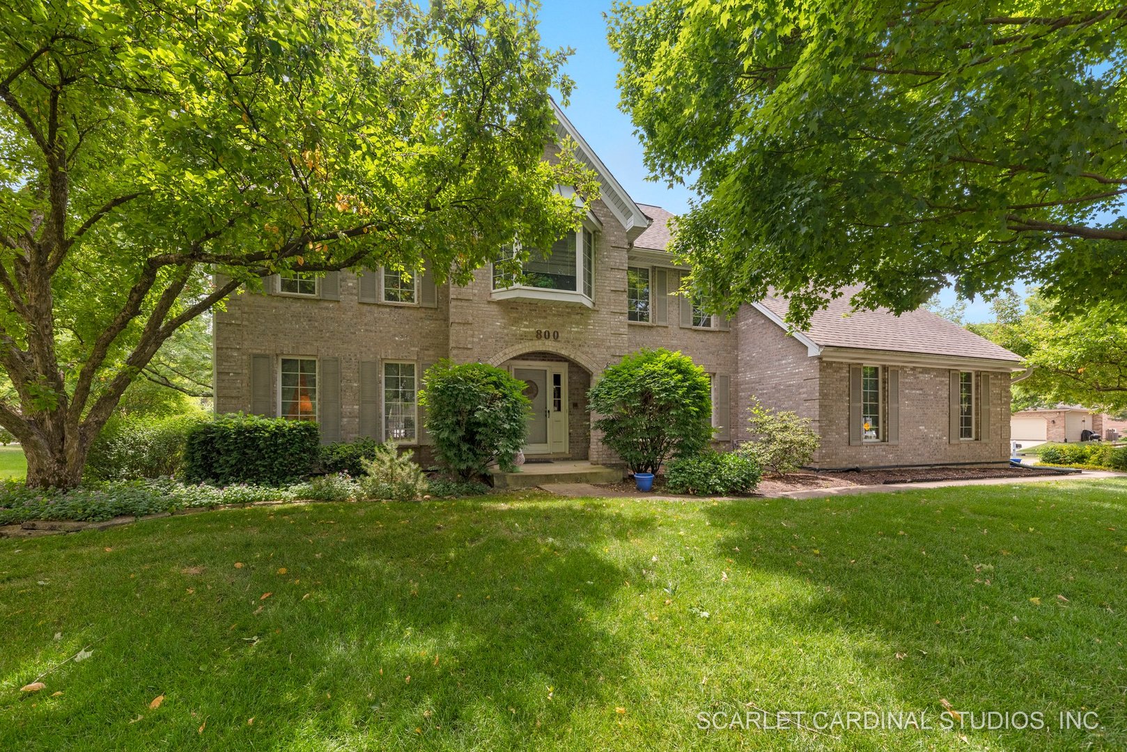 800 Piedmont Circle Naperville, IL 60565 - Photo 1 of 16 a front view of house with yard and green space
