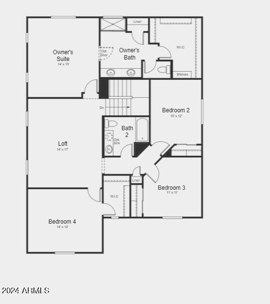 5640 West Chuck Box Road Laveen, AZ 85339 - Photo 5 of 5 Floorplan level 2