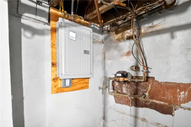 a view of a city with tall buildings