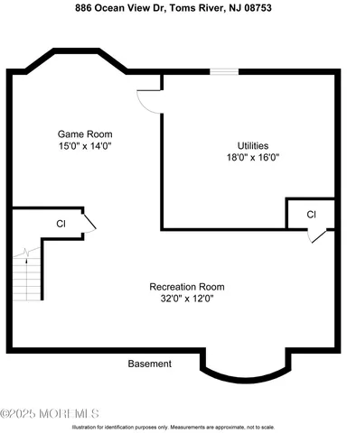 $999,000 | 886 Ocean View Drive, Toms River, NJ 08753