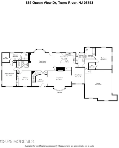 $999,000 | 886 Ocean View Drive, Toms River, NJ 08753