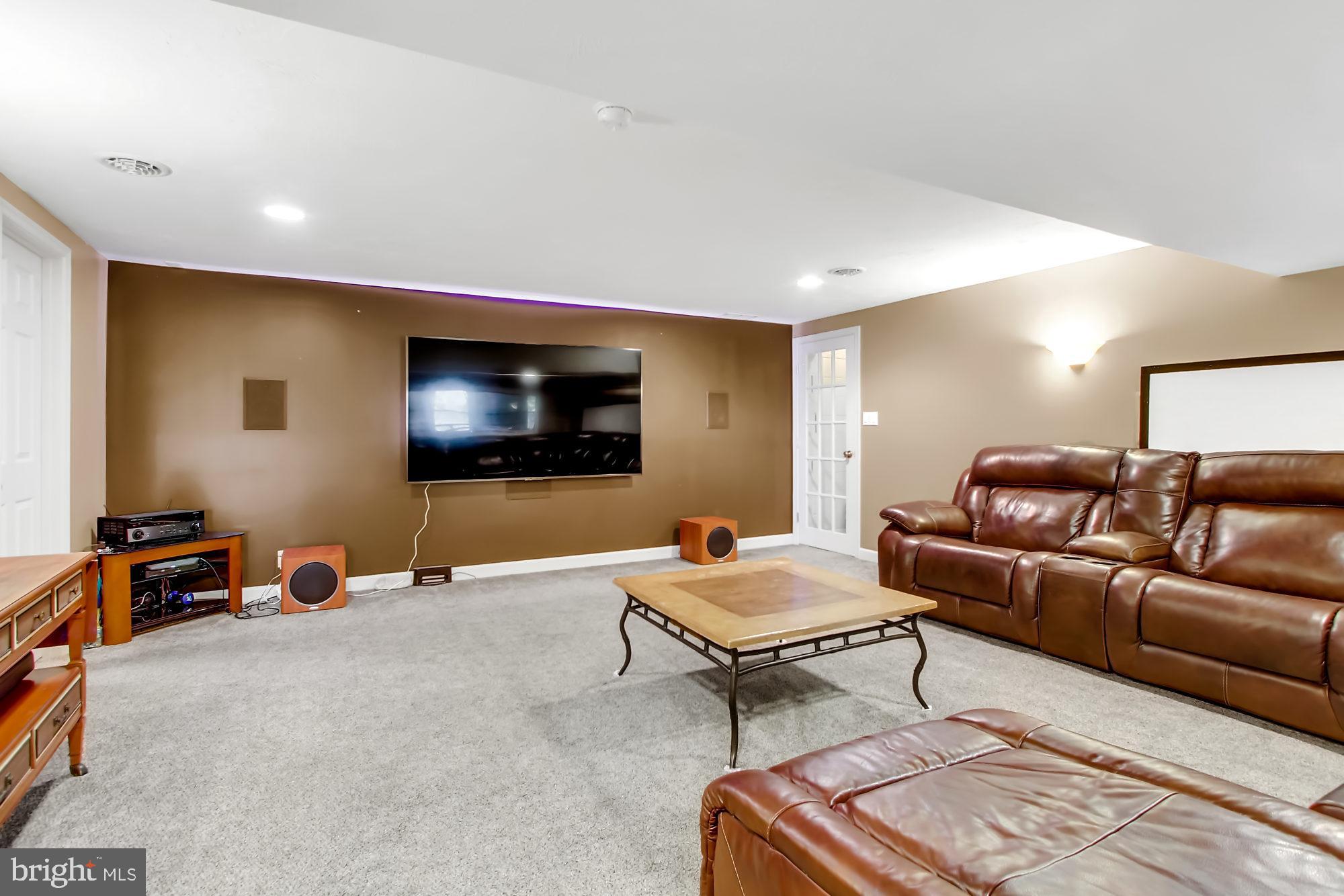 411 Devon Road York, PA 17403 - Photo 22 of 44 Theater room too, with hard wired speakers