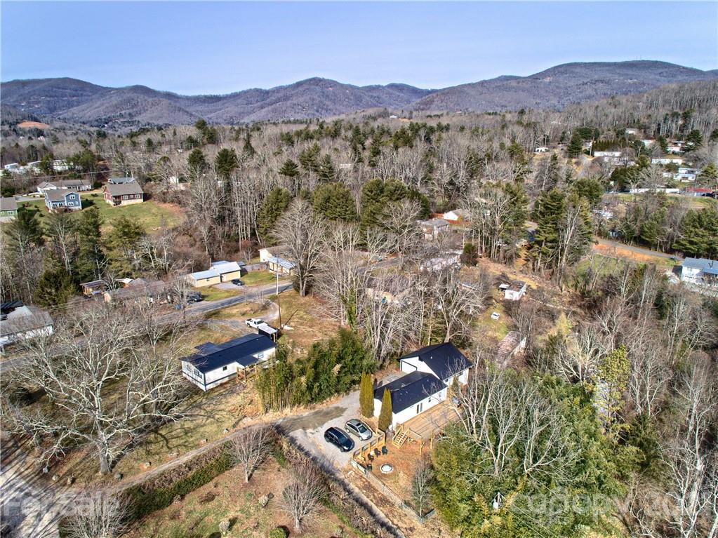 73 Church Road Fairview, NC 28730 - Photo 35 of 45 an aerial view of residential house with outdoor space