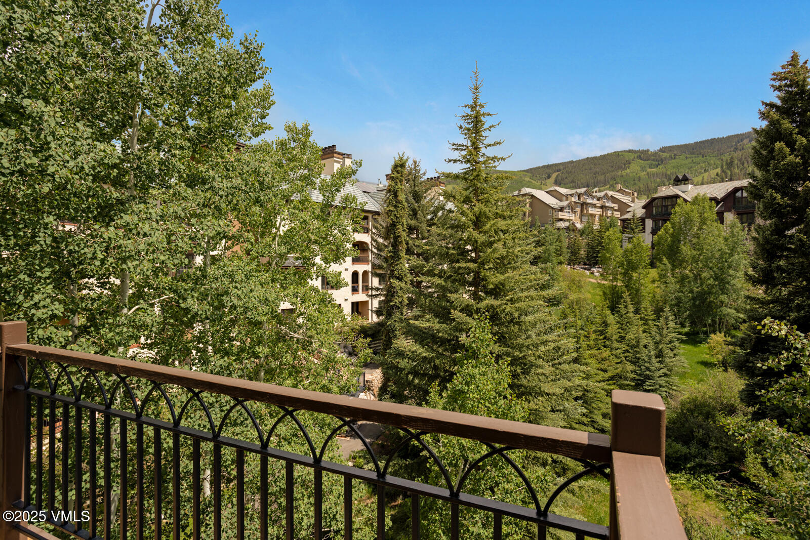 120 Offerson Road, Unit 3430 Beaver Creek, CO 81620 - Photo 29 of 36 a view of a balcony with an outdoor space
