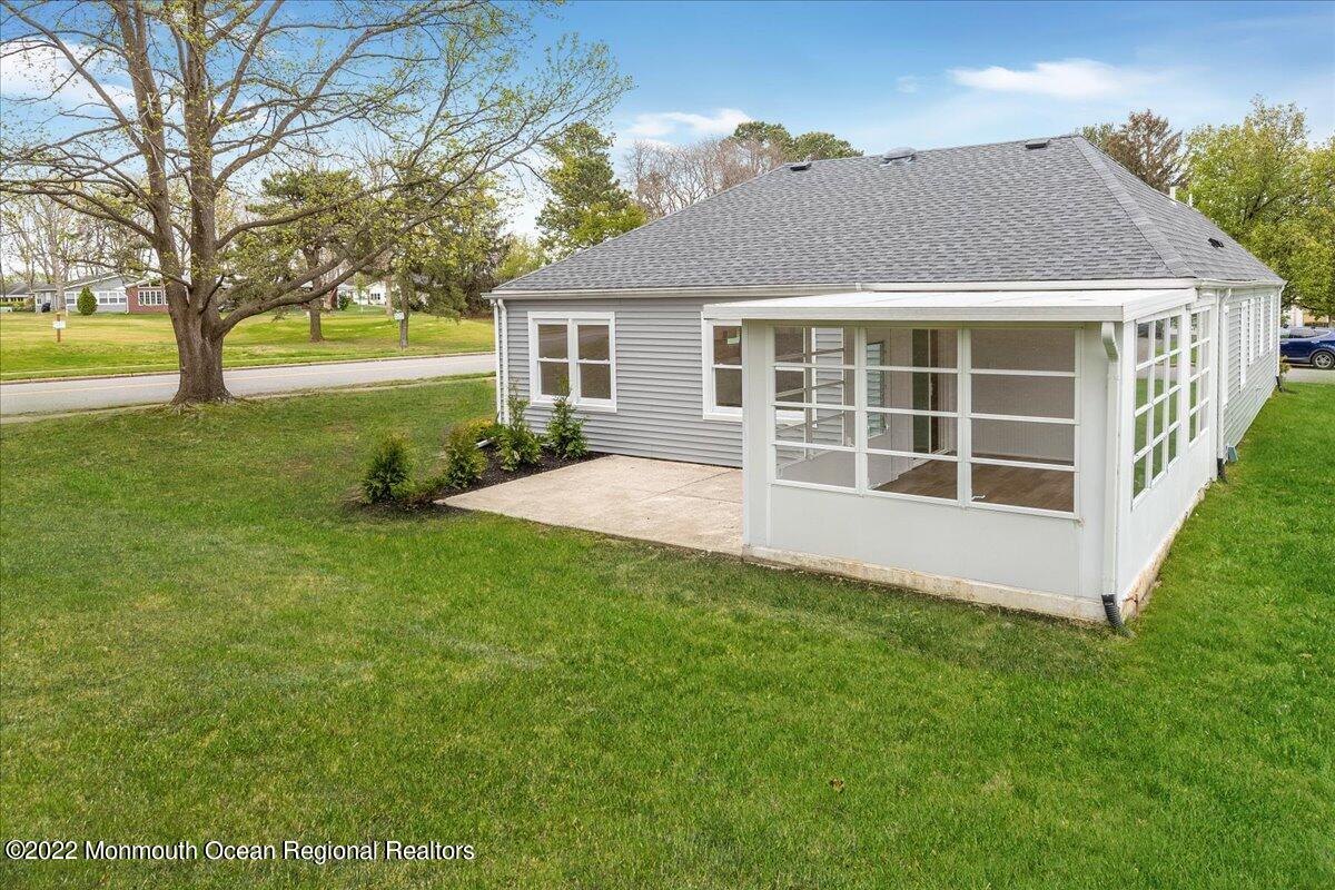 2 Bryant Road Brick, NJ 08724 - Photo 26 of 28 a view of house with backyard and garden
