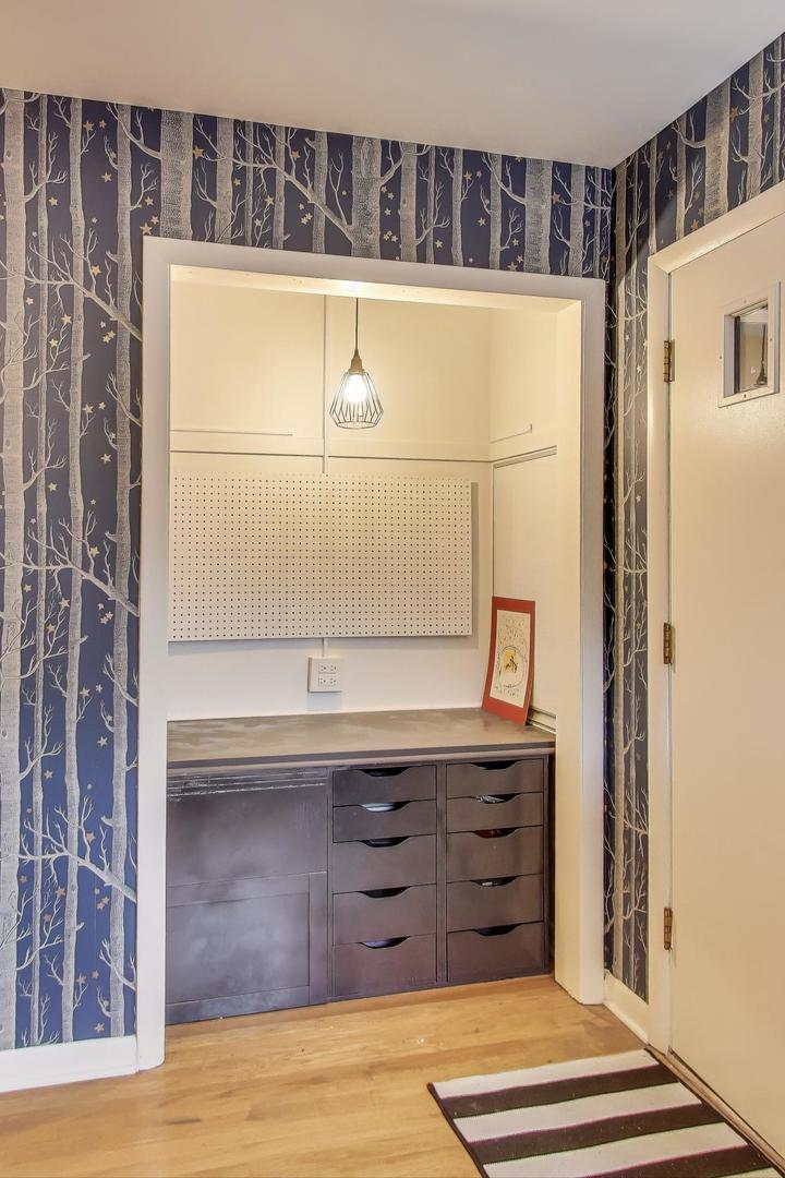 235 Richmond Street Evanston, IL 60202 - Photo 12 of 38 a view of front door with wooden floor