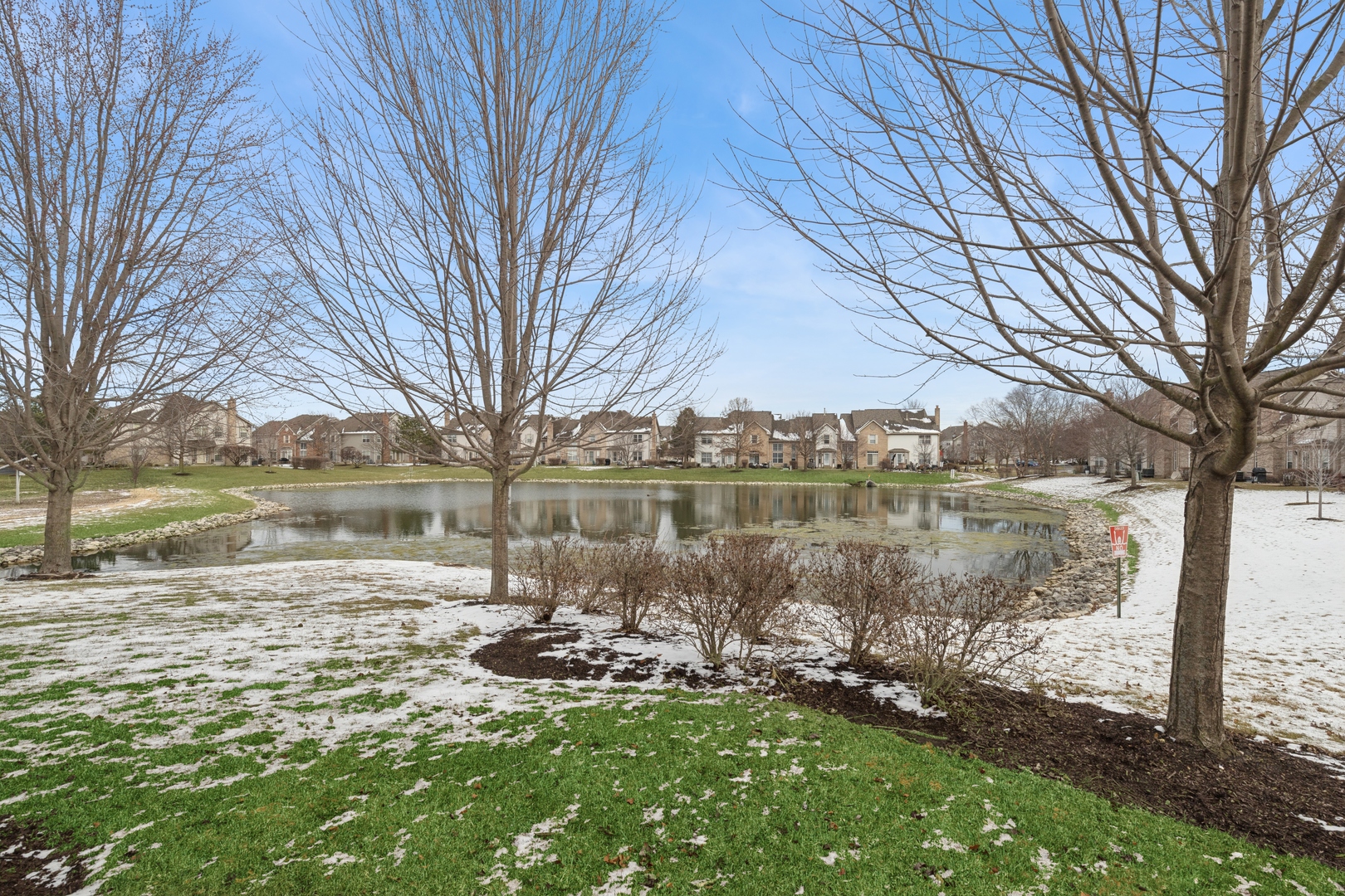 2014 Ivy Ridge Drive Hoffman Estates, IL 60192 - Photo 3 of 14 a lake view with large trees