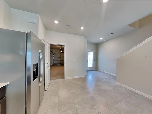a view of livingroom and a bathroom