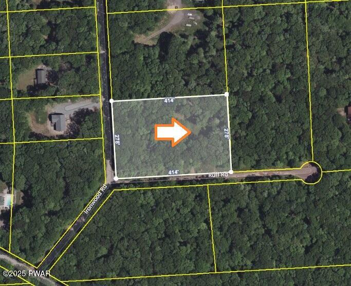 Lot 133 Ironwood & Ruff Road Canadensis, PA 18325 - Photo 15 of 17 Aerial 1