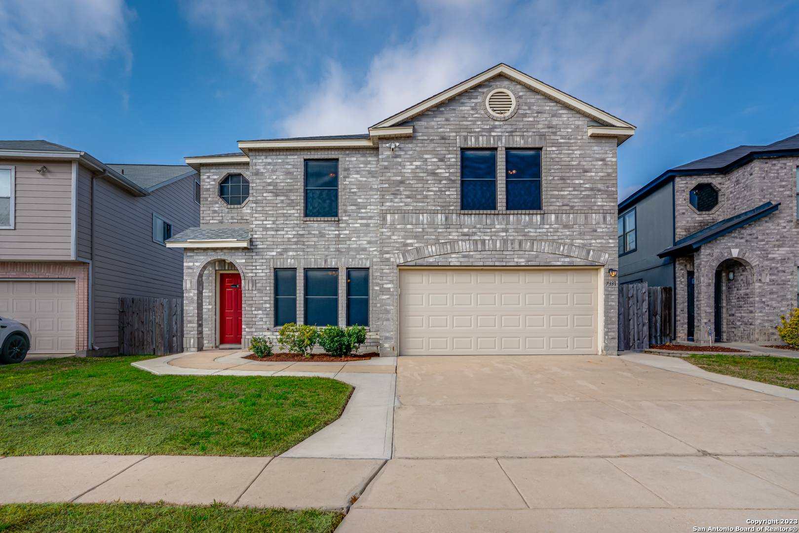 7331 Autumn Flower Converse, TX 78109 - Photo 1 of 1 a front view of house with yard and green space