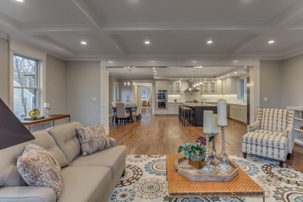 39 Lorena Road Winchester, MA 01890 - Photo 17 of 30 a living room with furniture and a wooden floor