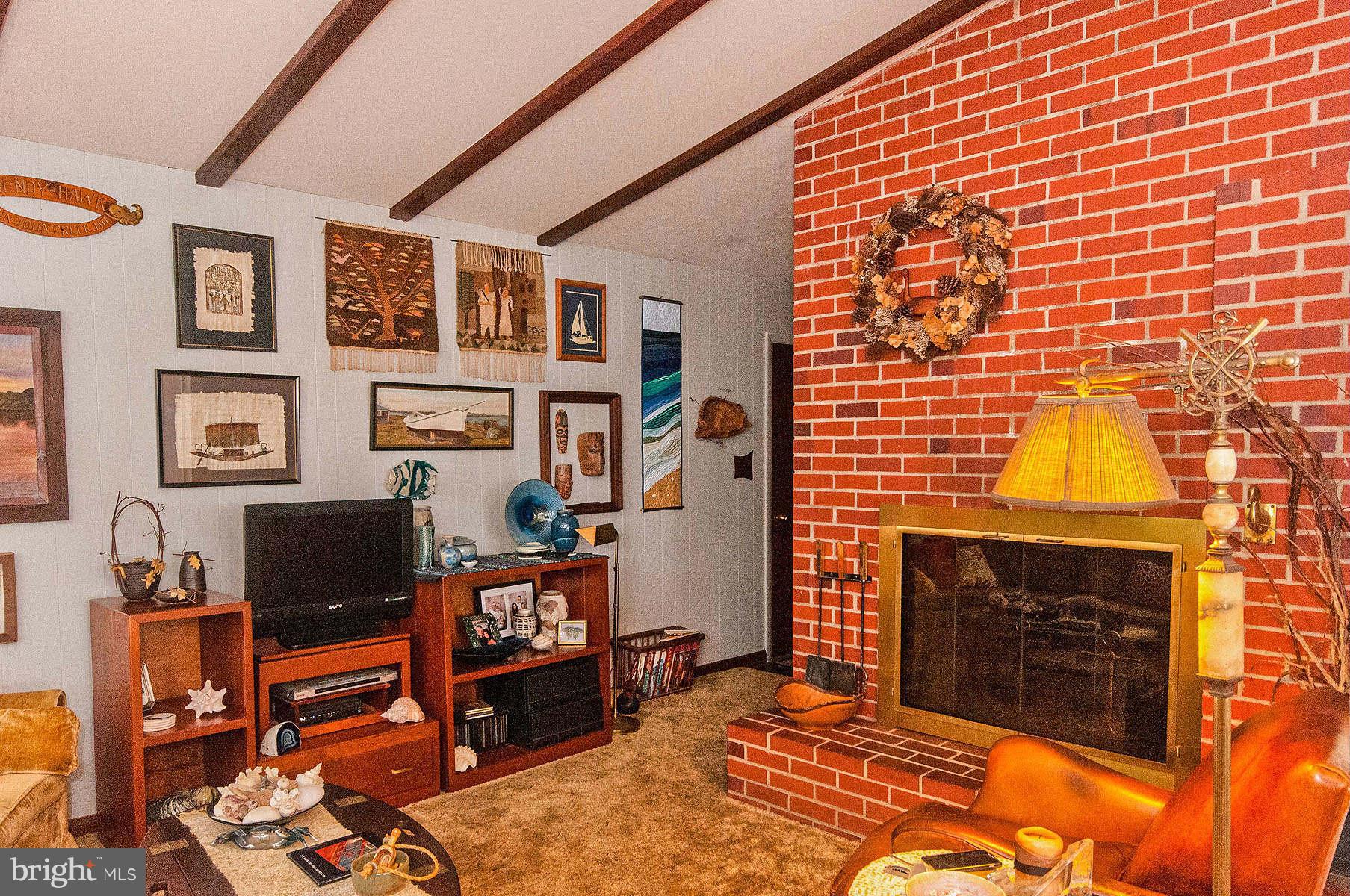24 Woodmour Manor Road Earleville, MD 21919 - Photo 10 of 30 Living Room with Fireplace