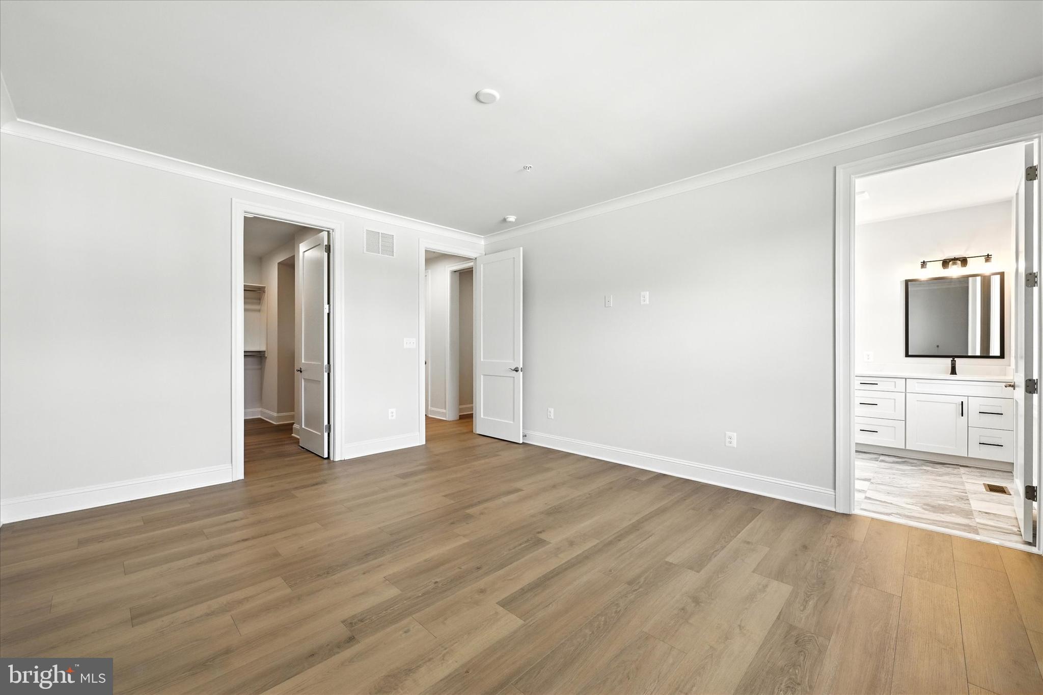 106 Villabrook Way Baltimore, MD 21212 - Photo 25 of 60 wooden floor in an empty room