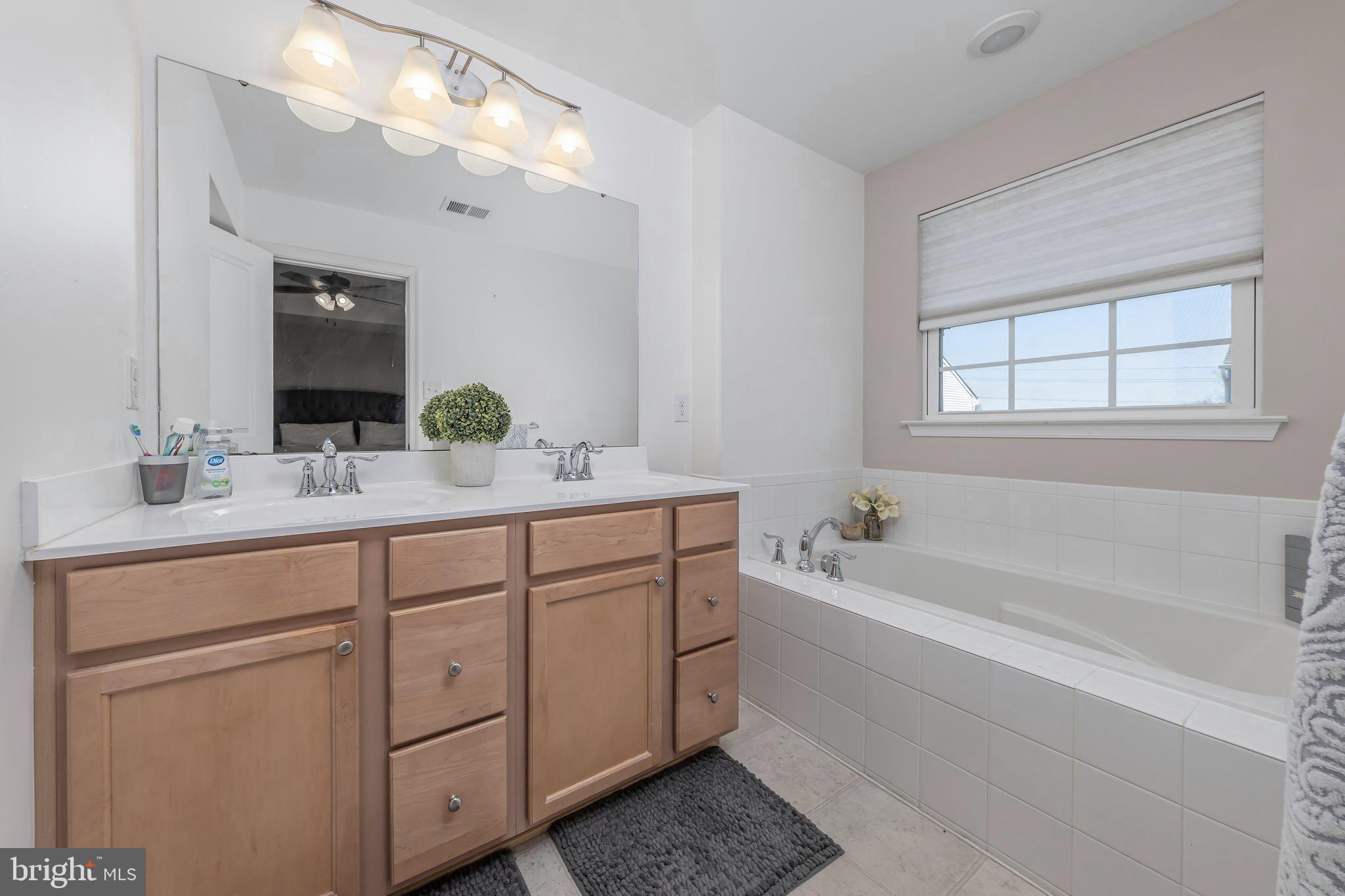 1027 Prime Place Sewell, NJ 08080 - Photo 21 of 23 Primary Bathroom with double vanity