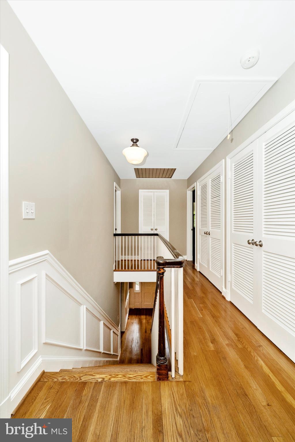 1100 Notley Road Silver Spring, MD 20904 - Photo 23 of 54 Upper Hallway has plenty of extra storage closets