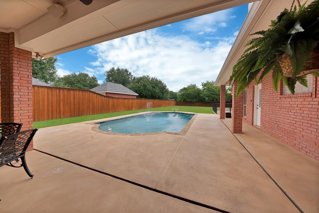 1110 McCampbell Road Mansfield, TX 76063 - Photo 36 of 39 a view of swimming pool with a patio