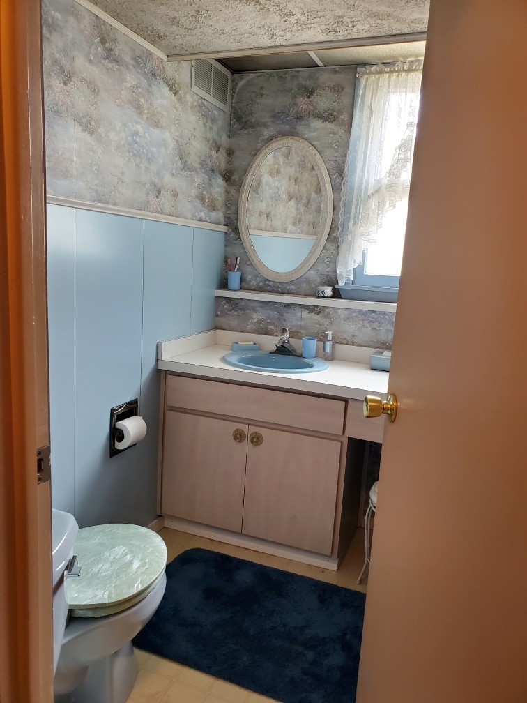 6139 107th Street Chicago Ridge, IL 60415 - Photo 5 of 16 a bathroom with a sink mirror vanity and toilet