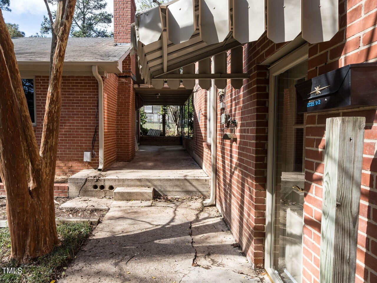 2735 Rosedale Avenue Raleigh, NC 27607 - Photo 24 of 53 Covered Breezeway between house and in-law suite