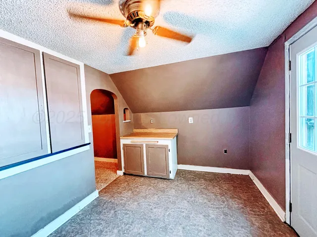 a view of balcony with stairs