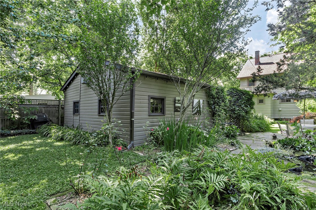 2985 Coleridge Road Cleveland, OH 44118 - Photo 40 of 46 View of property exterior featuring an outdoor structure