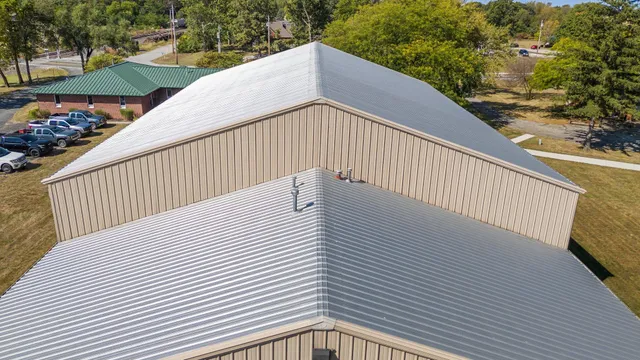 a sign on the side of a building