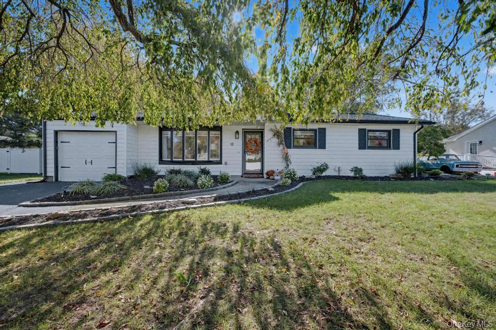 a house view with a outdoor space