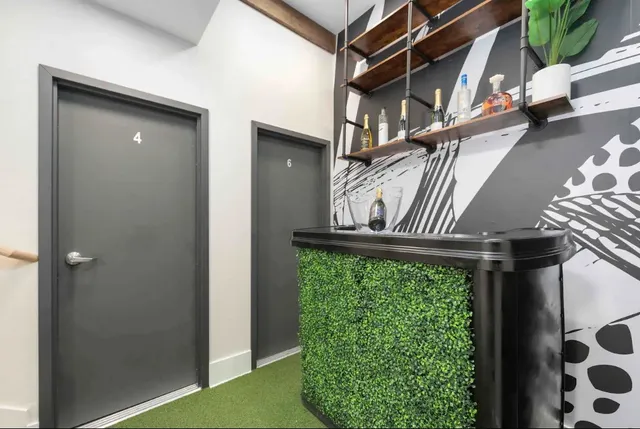 a view of an entryway