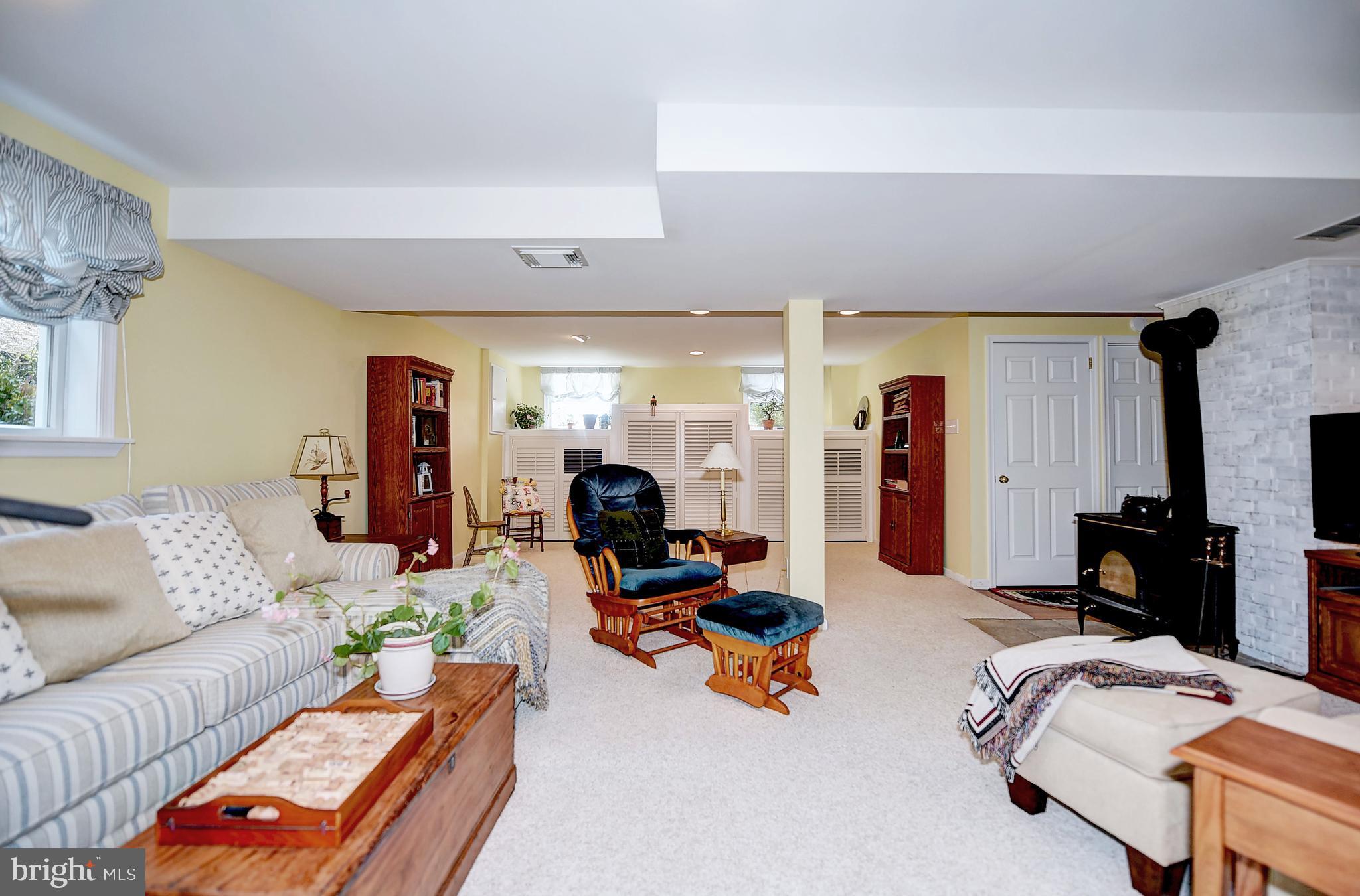 1308 Turnbridge Road Forest Hill, MD 21050 - Photo 25 of 45 REMODELED RECREATION ROOM WITH WOOD STOVE