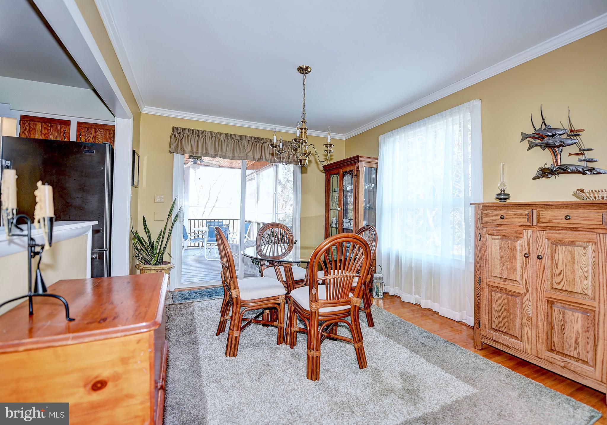 1308 Turnbridge Road Forest Hill, MD 21050 - Photo 7 of 45 DINING ROOM WITH SLIDER TO DECK