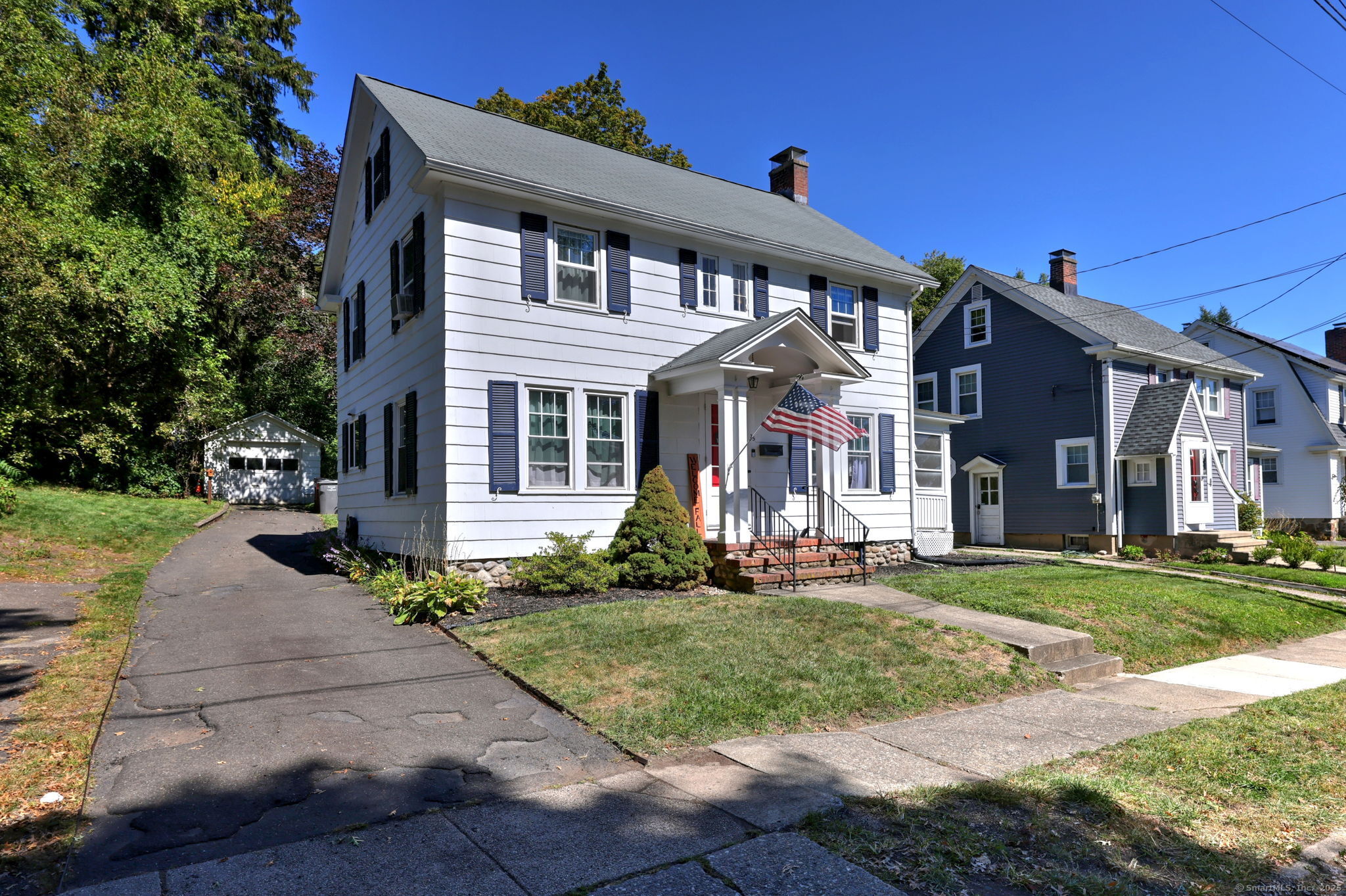 25 Walnut Terrace Naugatuck, CT 06770 - Photo 1 of 1 front view of a house with a yard