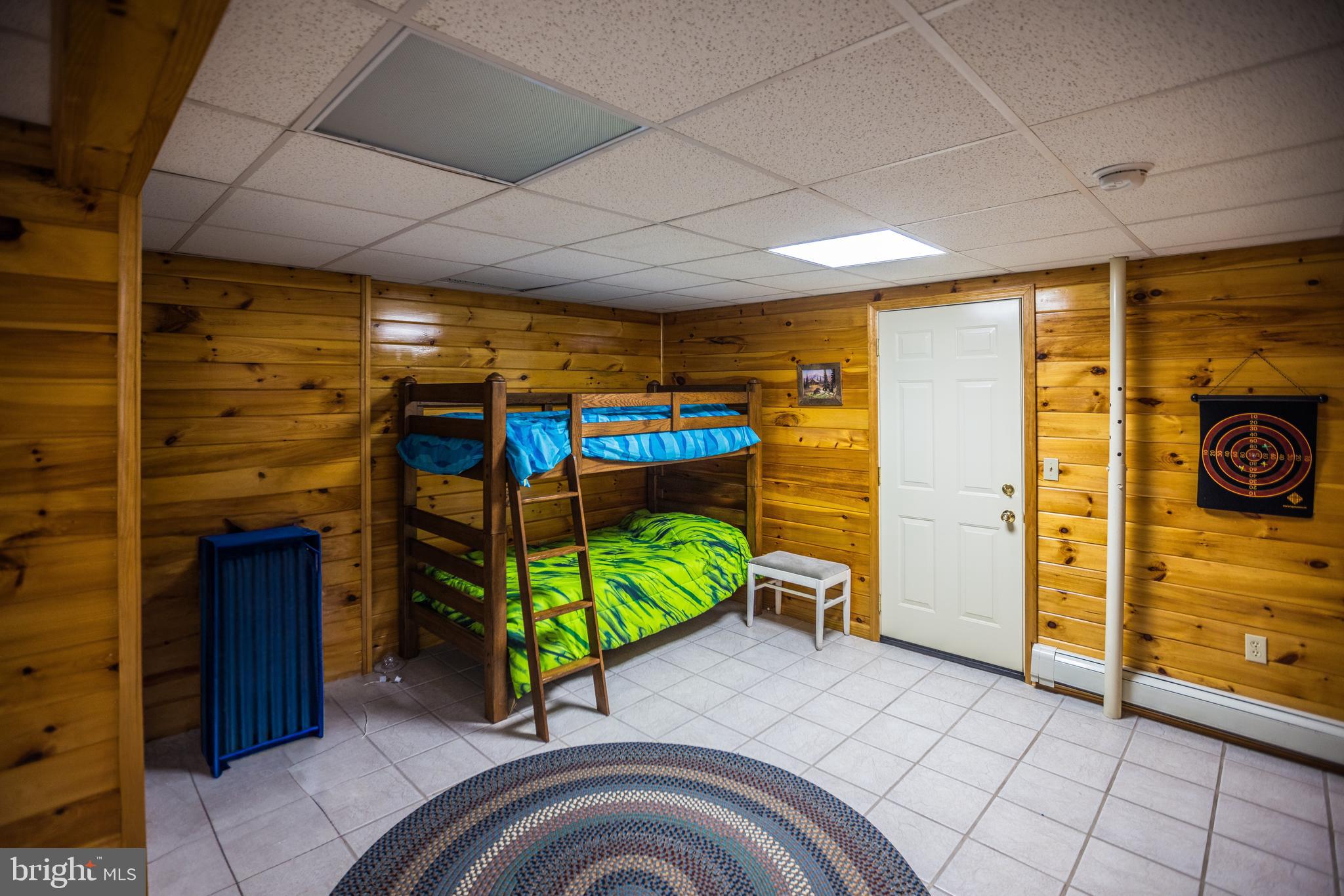 7216 Sang Run Road McHenry, MD 21541 - Photo 27 of 40 Bunk beds in lower living area.