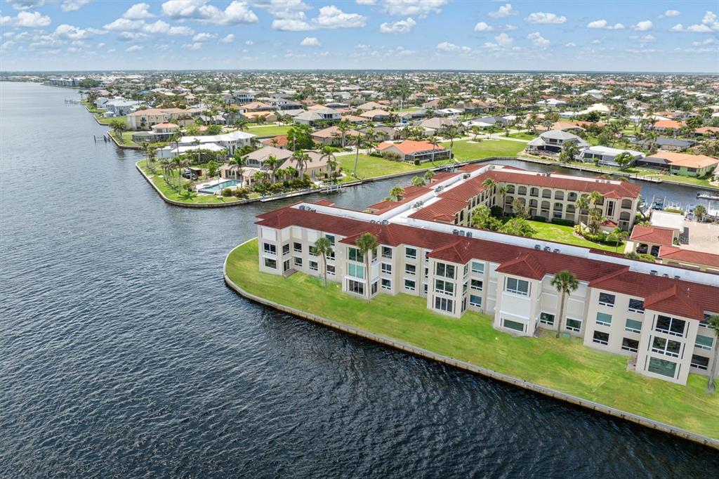 1 Colony Point Drive, Unit A8 Punta Gorda, FL 33950 - Photo 39 of 62 a view of a balcony with city view