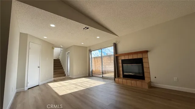 a view of an entryway of a house