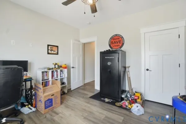 a play room with toys