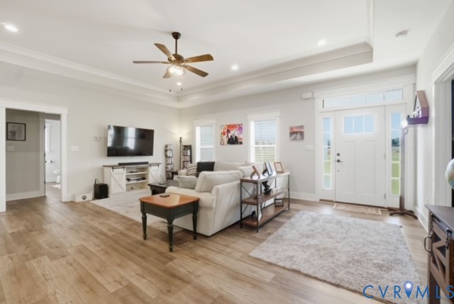 15305 Keelers Mill Road Dewitt, VA 23840 - Photo 8 of 38 a living room with furniture and a flat screen tv