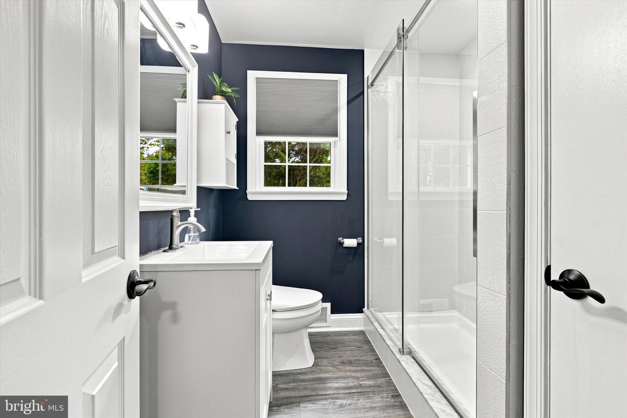 3155 Manor Road Huntingdon Valley, PA 19006 - Photo 24 of 31 a bathroom with a toilet and a shower
